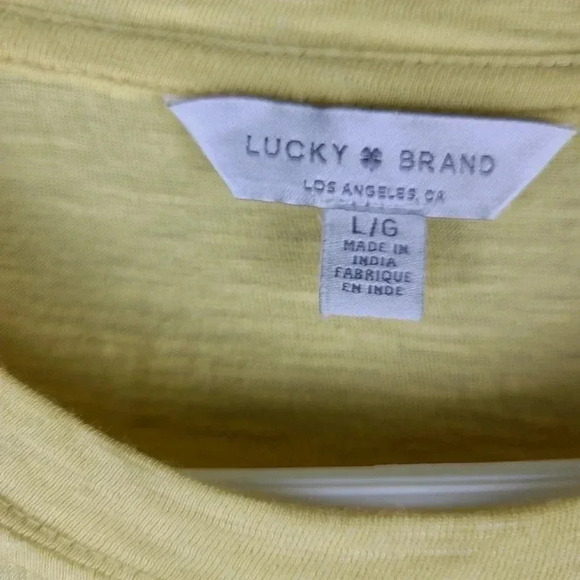 Lucky Brand Daisy all over embroidered tee - Picture 8 of 11